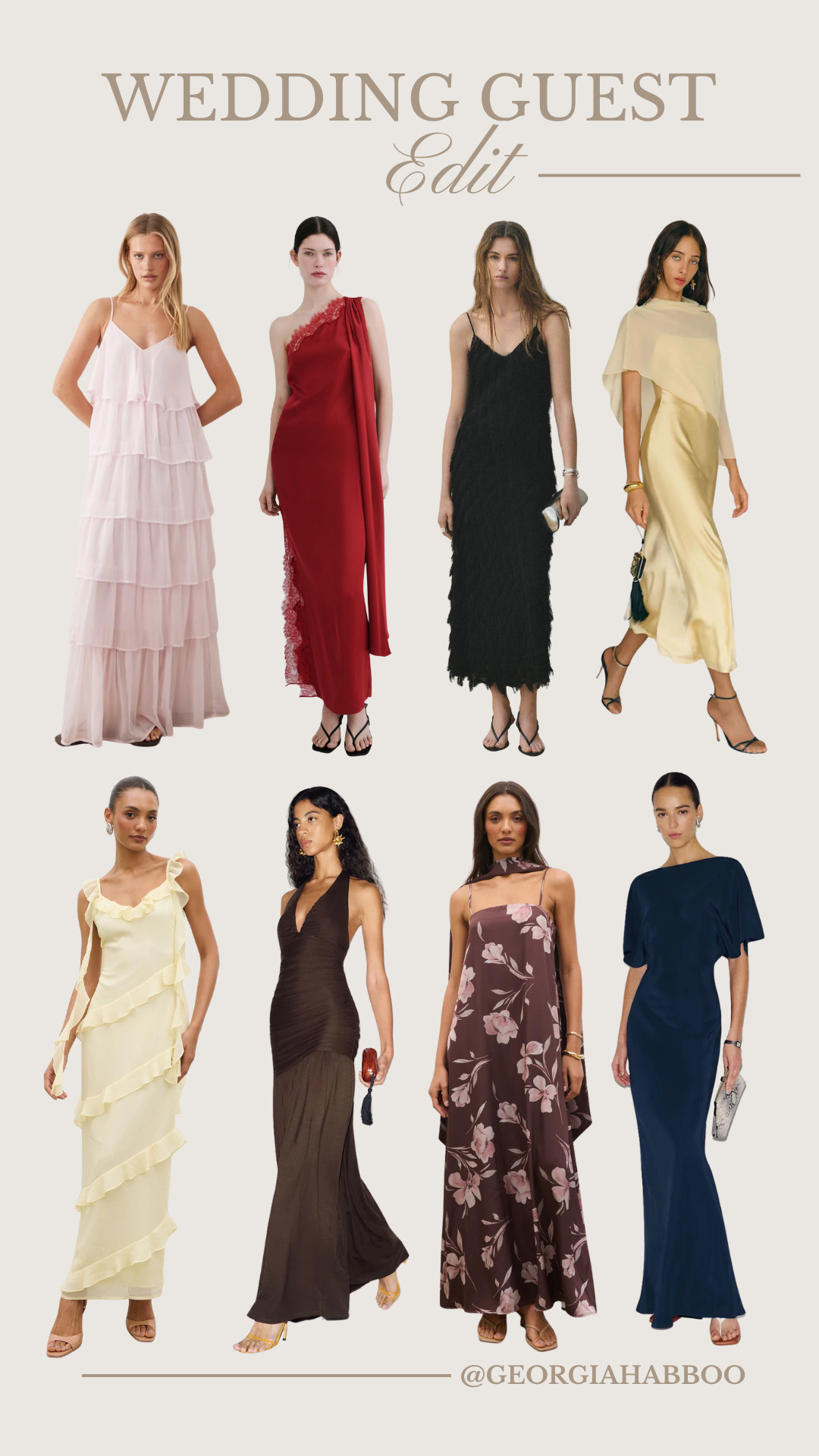 The Wedding Guest Dress Edit
Occasion wear, event dressing, destination dressing, maxi dress, spring colours, pastel yellow, pastel pink colour  

 #LTKspring #LTKwedding #LTKdresses