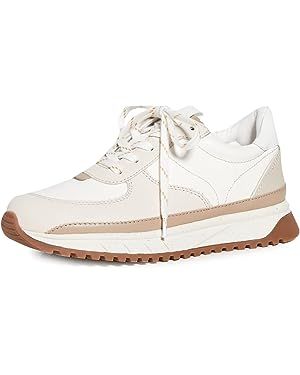 Madewell Women's Kickoff Trainer Sneakers in Neutral Colorblock Leather | Amazon (US)