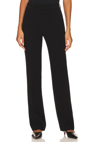 L'Academie The Straight Trouser in Black from Revolve.com | Revolve Clothing (Global)