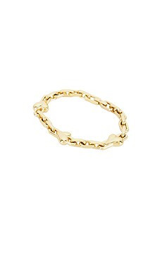 Jenny Bird Art Heart Chain Bracelet in Gold from Revolve.com | Revolve Clothing (Global)