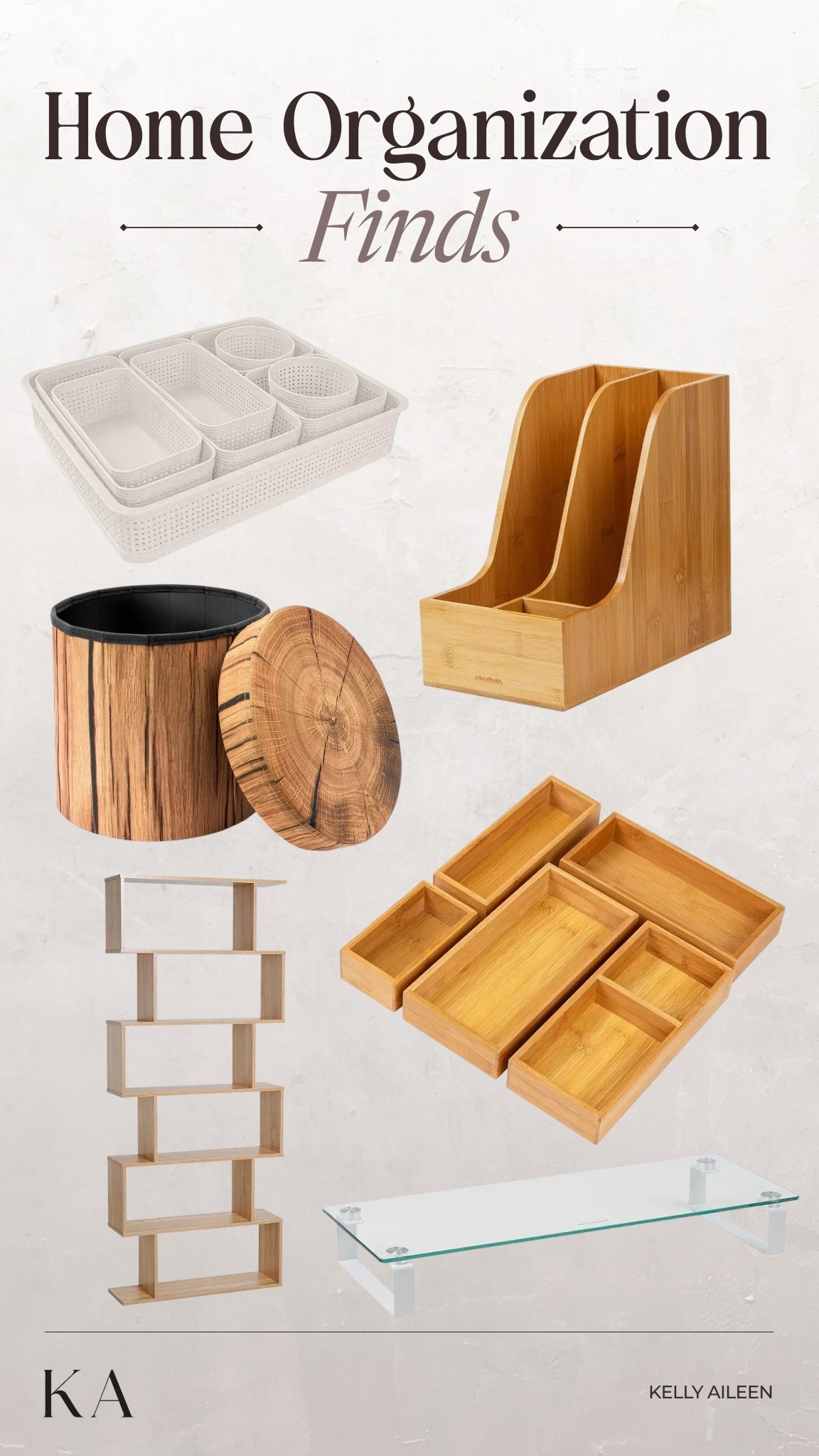 Organize your home the elevated way, clean lines, natural textures, and functional pieces that keep everything beautifully in place. 

#OrganizationFinds #HomeEssentials #StorageSolutions

#LTKHome