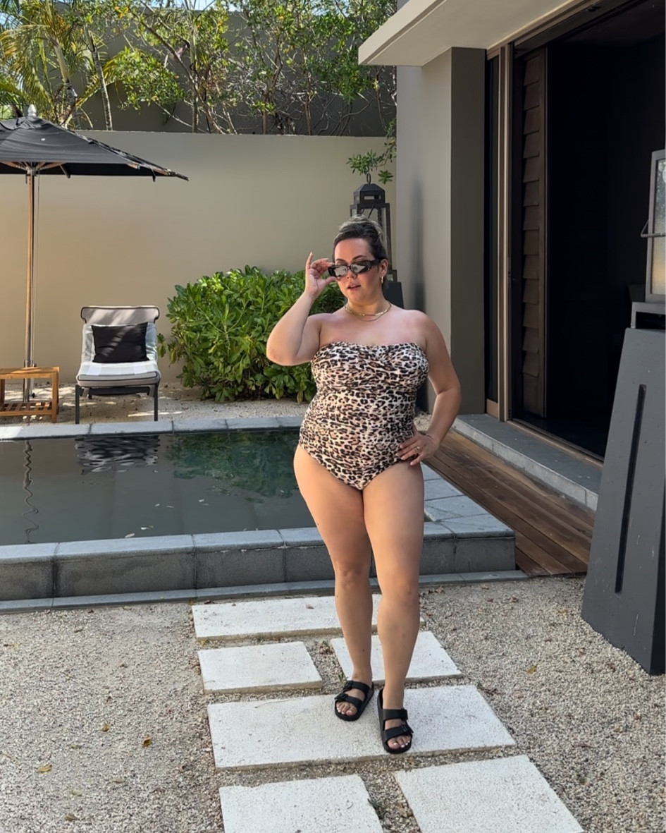 Leopard print will always be in 🔥🐆 

#LTKsummer #LTKcurves #LTKswimwear