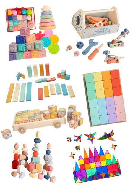 Educational Montessori blocks and toys for babies and kids 

#LTKkids #LTKsalealert #LTKGiftGuide