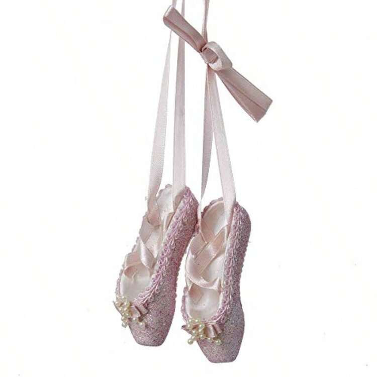 Pink Glitter Ballet Shoes Christmas Tree Ornament T1483 New | SHEIN
