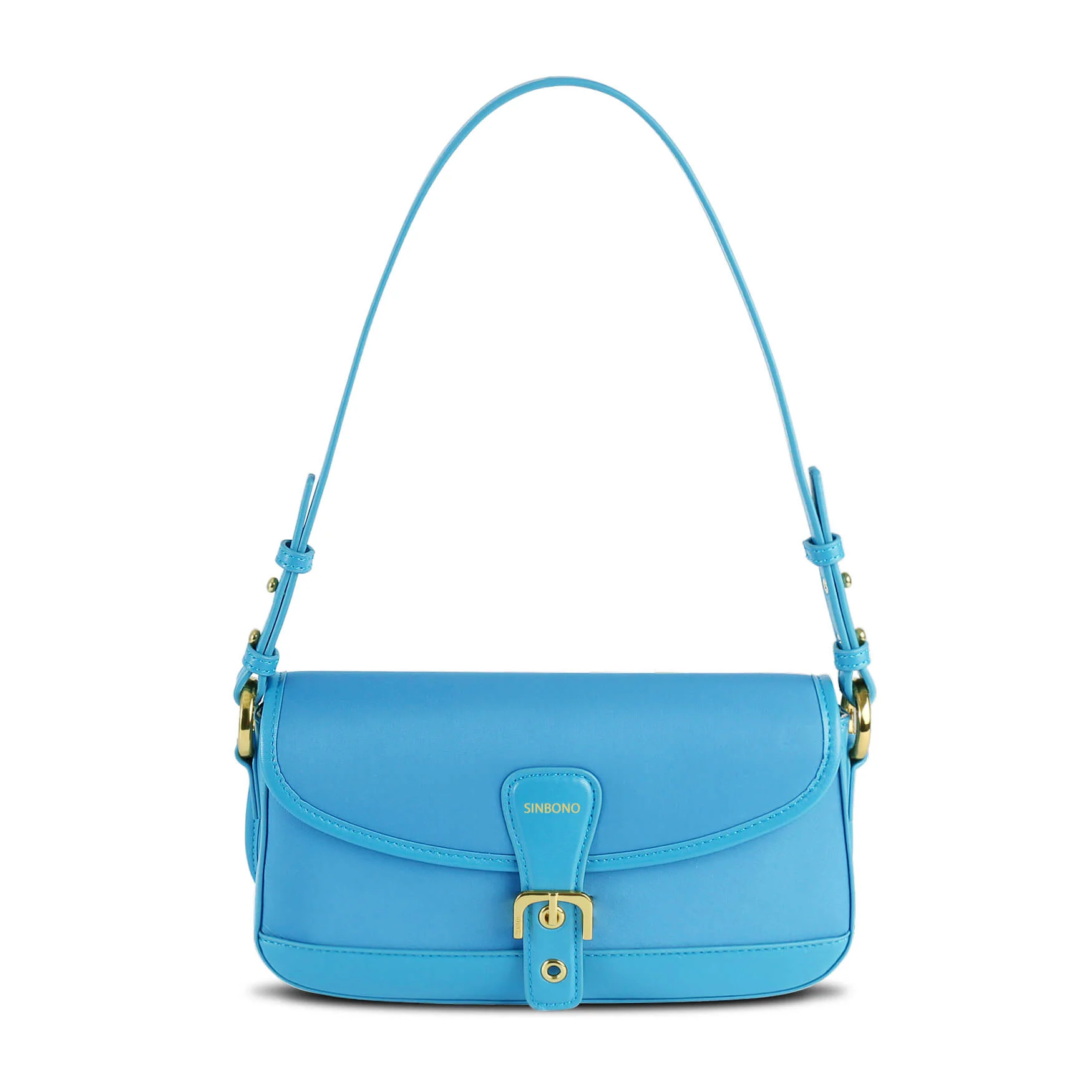 Fiona Shoulder Bag - Lake Blue | SINBONO INC.