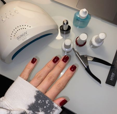 At home gel manicure! 