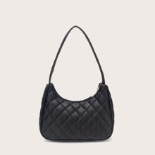 Quilted Baguette Bag | SHEIN