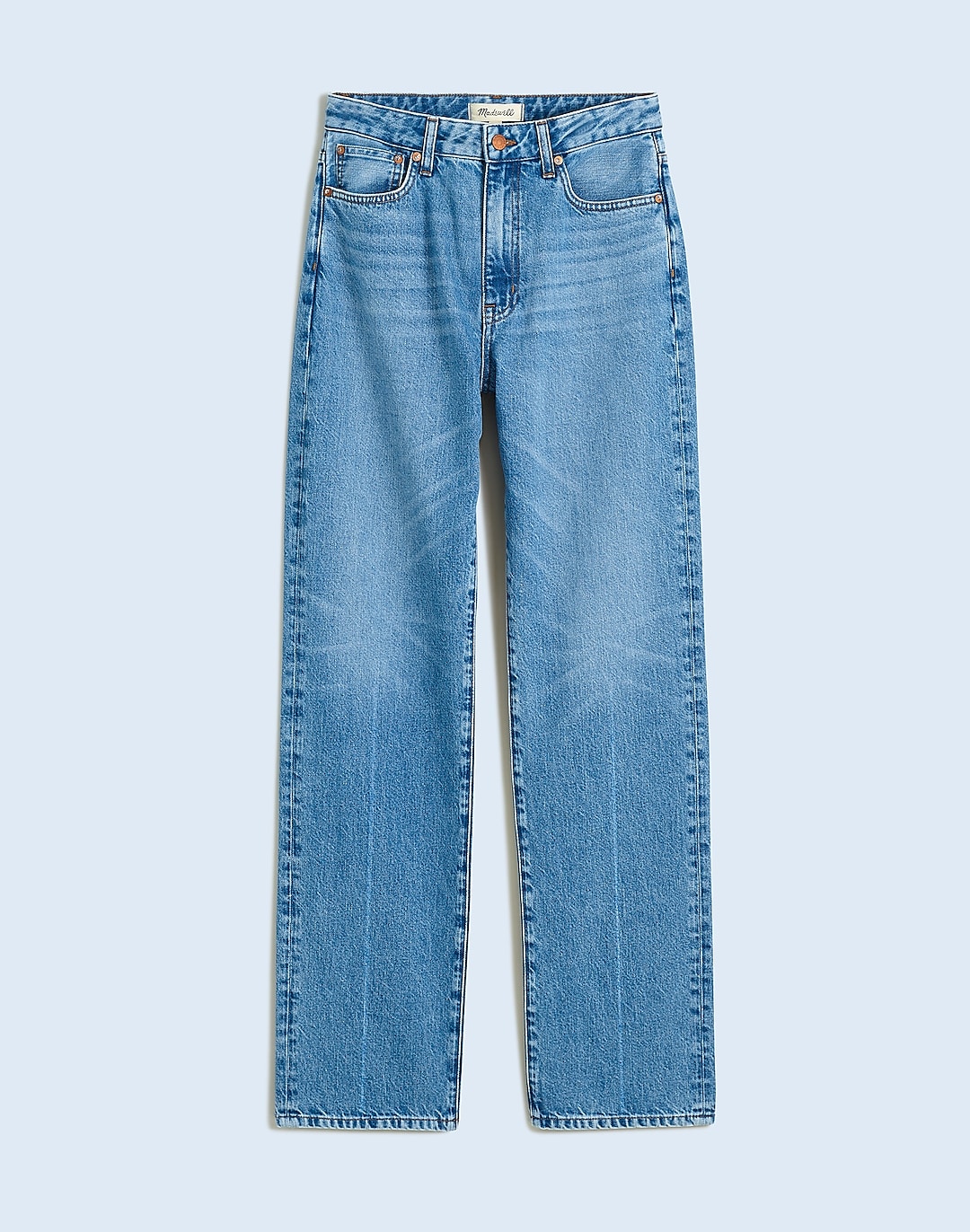 The Curvy '90s Straight Jean in Grenhart Wash | Madewell