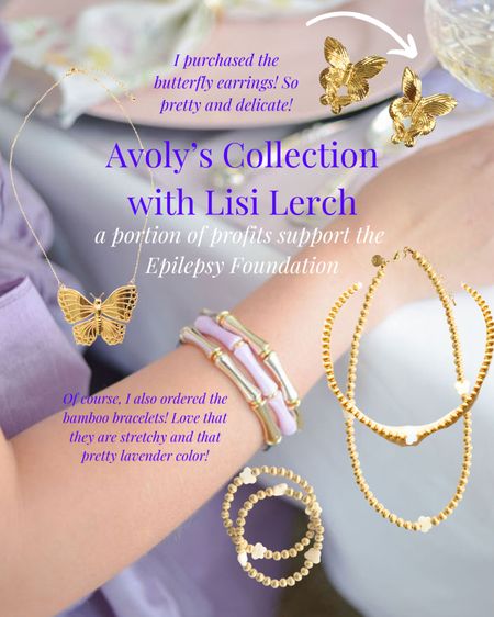 My friend Avoly launched a wonderful collection with Lisi Lerch that supports the Epilepsy Foundation. Beautiful butterflies and lavender accents! Perfect for spring and summer! 