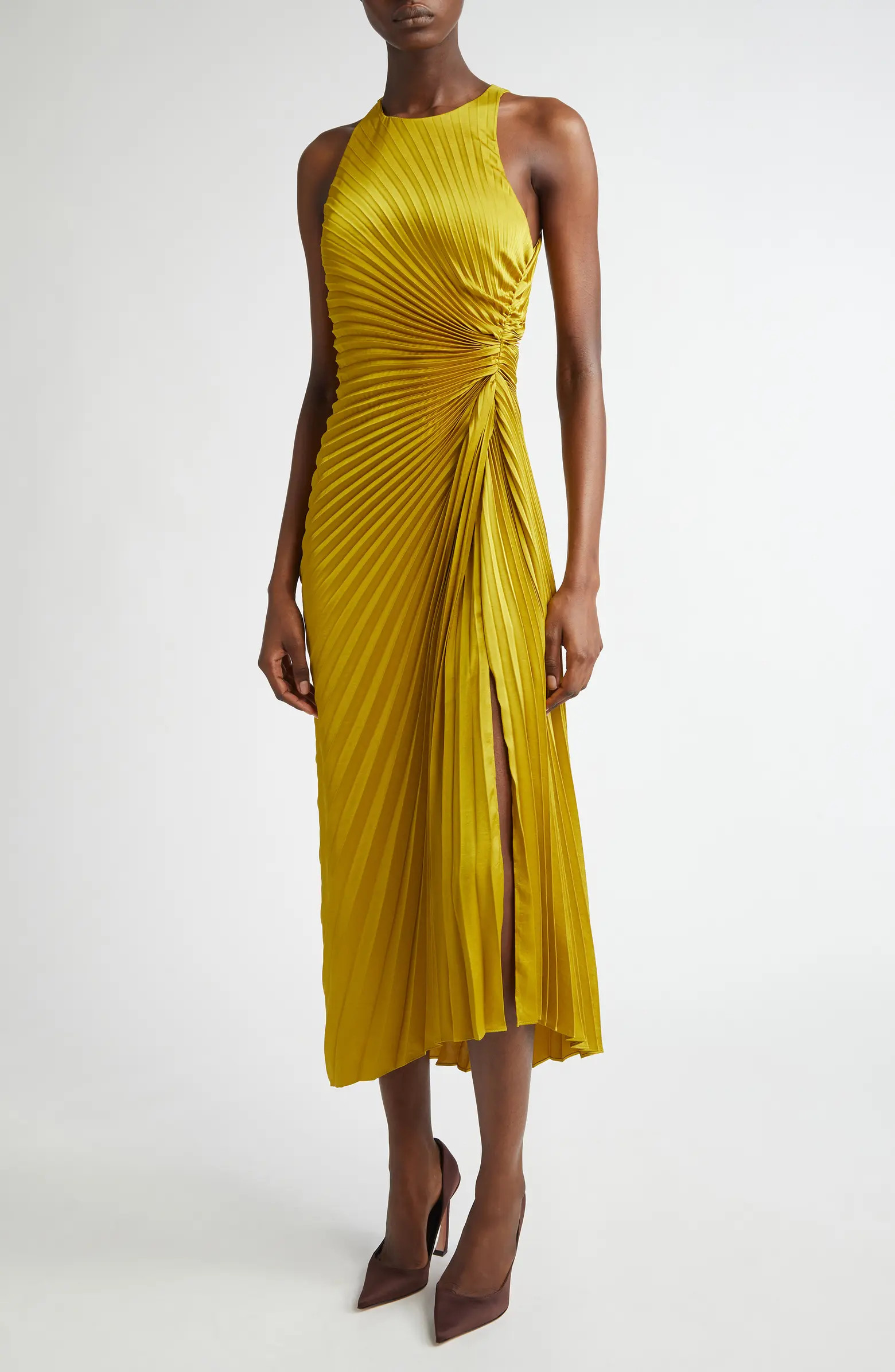 A.L.C. Reagan Asymmetric Pleat Dress | Nordstrom | Nordstrom