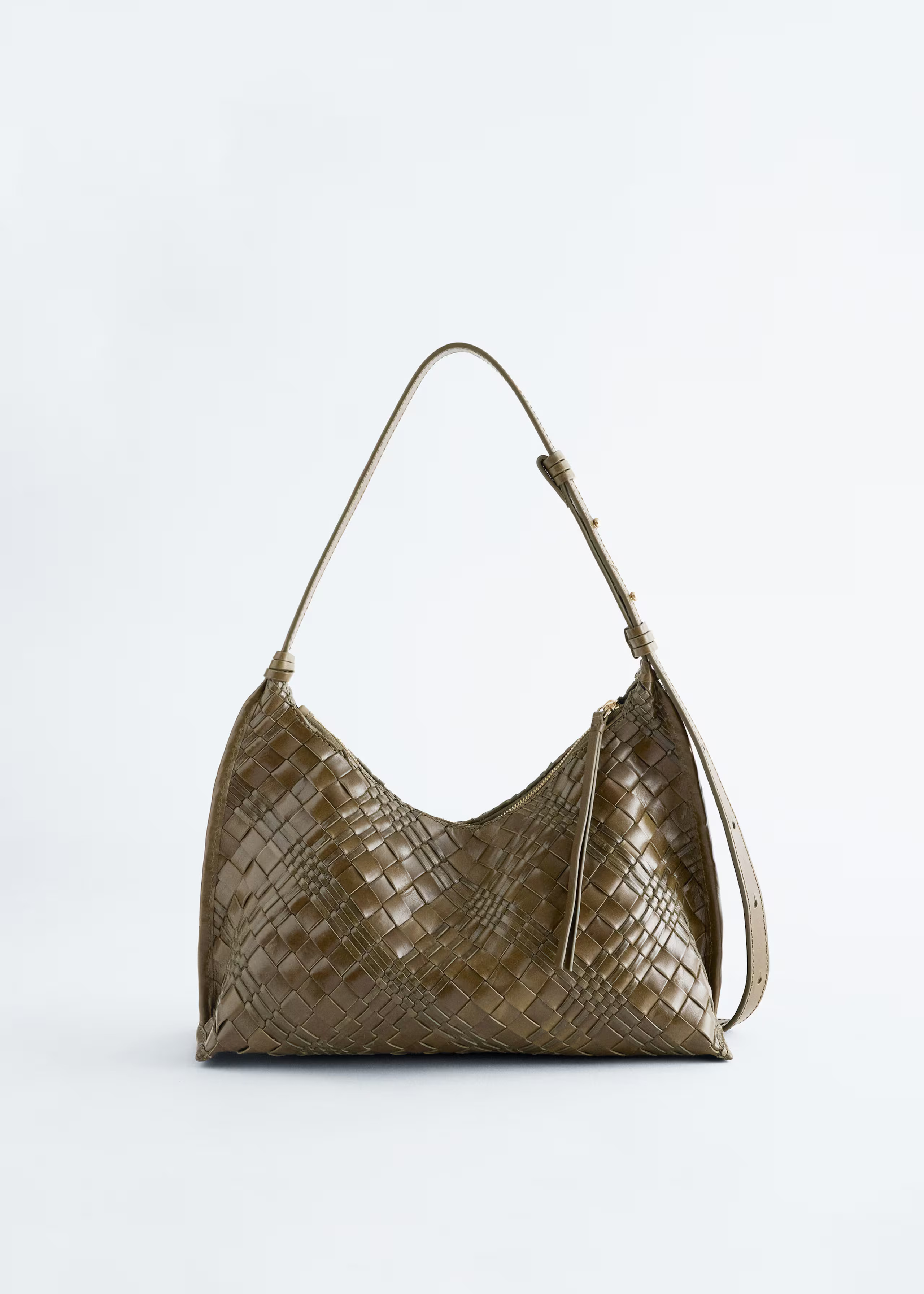 Interwoven Leather Crossbody Bag | & Other Stories UK