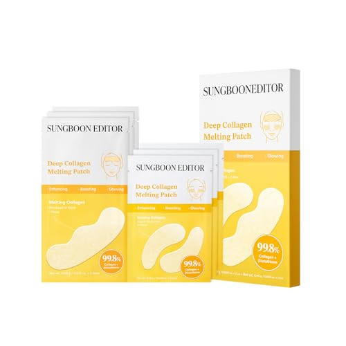 SUNGBOON EDITOR Deep Collagen Melting Patch | Collagen & Glutathione, Hydrating Patch, Firm-Looki... | Amazon (US)