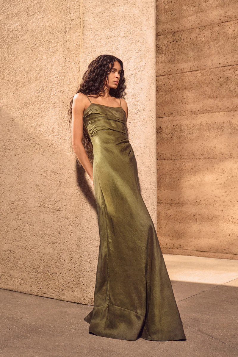 Clarice Draped Maxi Dress | aje. (US, UK, Europe, ROW)