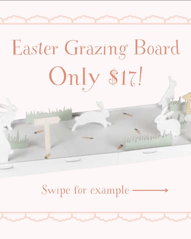 Easter Grazing Board
🤍

Easter Grazing Board, Easter Egg Hunt, Easter Bunny Charcuterie Board, Buffet Food Display Board, Party Platter , Treat Tray, Easter Party

#LTKSaleAlert #LTKFamily #LTKParties