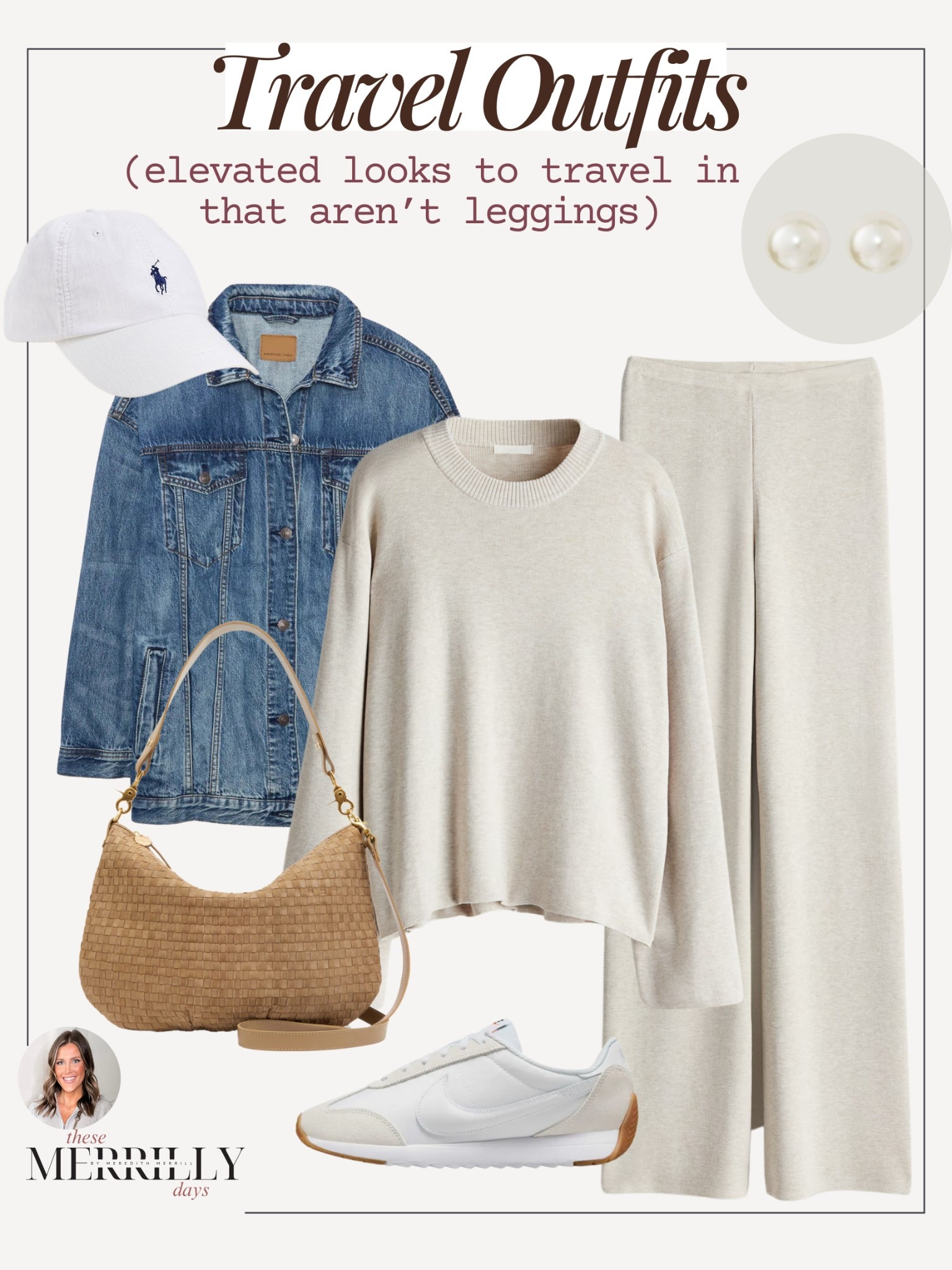 Casual and comfy Travel outfit that isn’t leggings 👌🏼

#LTKItBag #LTKShoeCrush #LTKTravel