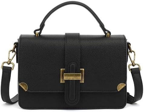 LL LOPPOP Women's Small Classy Crossbody Purse Top Handle Handbags Leather Satchel Bags for Women | Amazon (US)