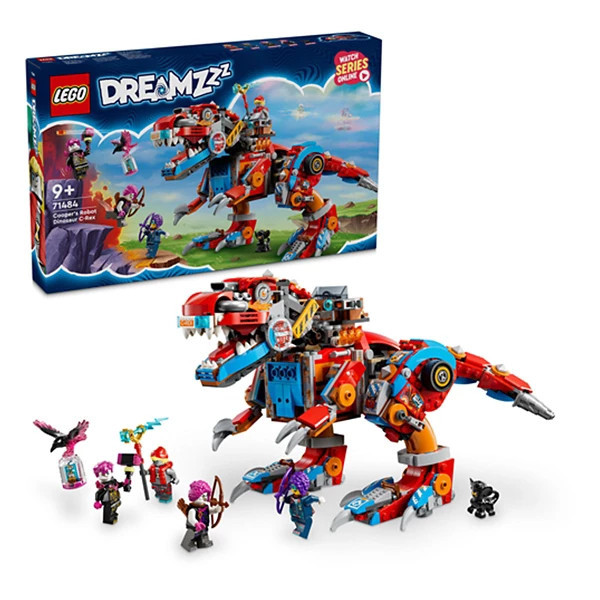 LEGO DREAMZzz Cooper's Robot Dinosayr C-Rex 71484 Building Set | Scheels