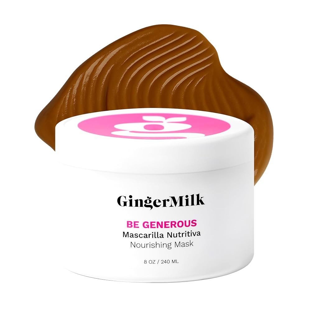 Deep Repair Hair Mask for Dry and Curly Hair – Castor Oil, Biotin, Ginger – Sulfate-Free – ... | Amazon (US)