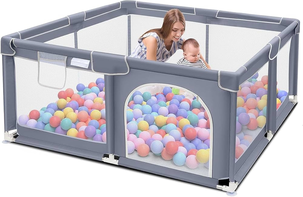 Suposeu Baby Playpen, Play Pen for Kids Activity Center, Large Baby Playard for Indoor and Outdoo... | Amazon (US)