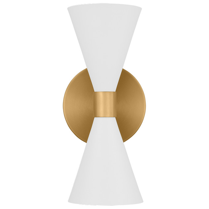 Click for more info about Albertine Large Sconce Matte White