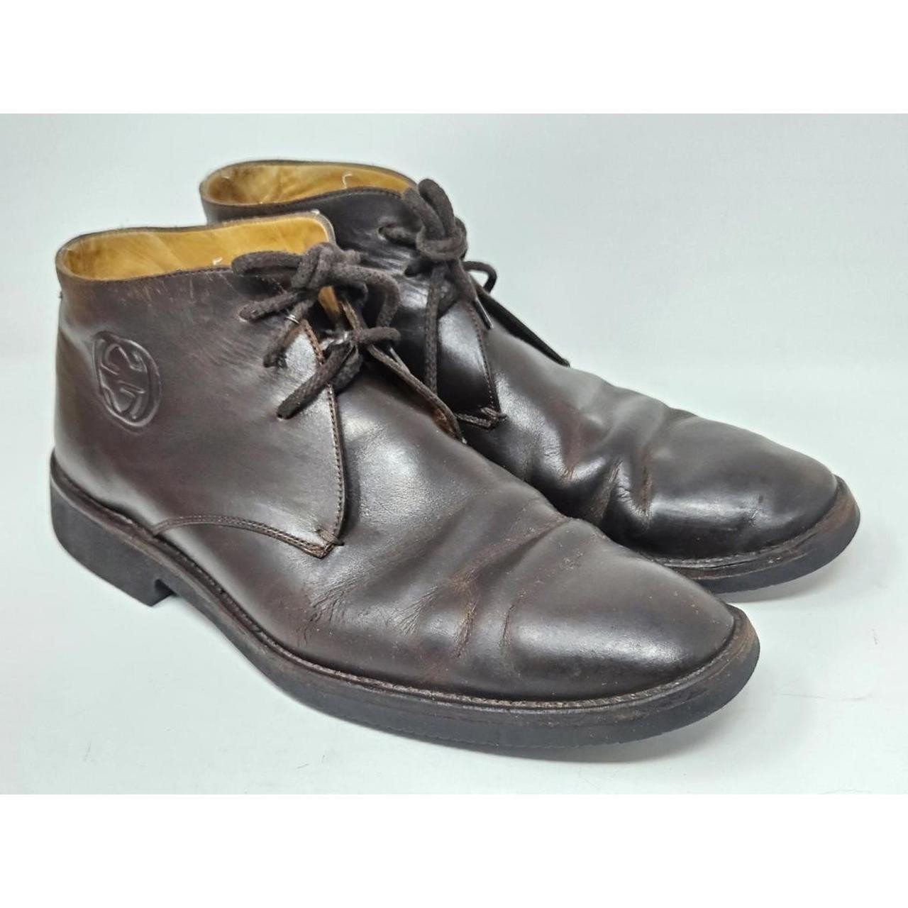 Gucci Men's Boots - Brown - US 9 | Depop US