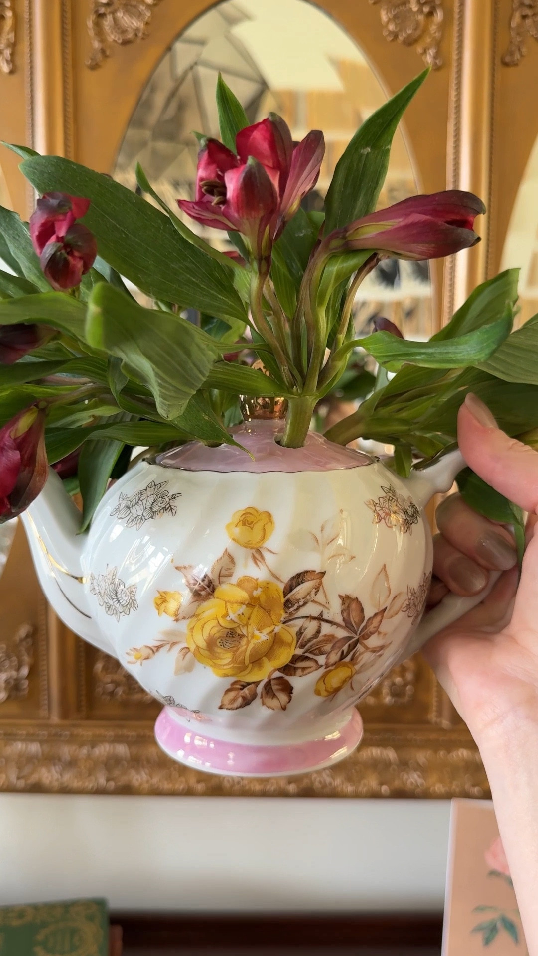 This thrifted tea pot turned flower frog might be one of my favorites yet! Perfectly whimsical and sweet for spring! 

Linking the drill bits I use here so you can recreate his project yourself!
.
.
.
#vintagehome #thriftedhome #thriftflip #upcycleddecor #repurposeddecor 

#LTKHome #LTKstorytime #LTKSeasonal
