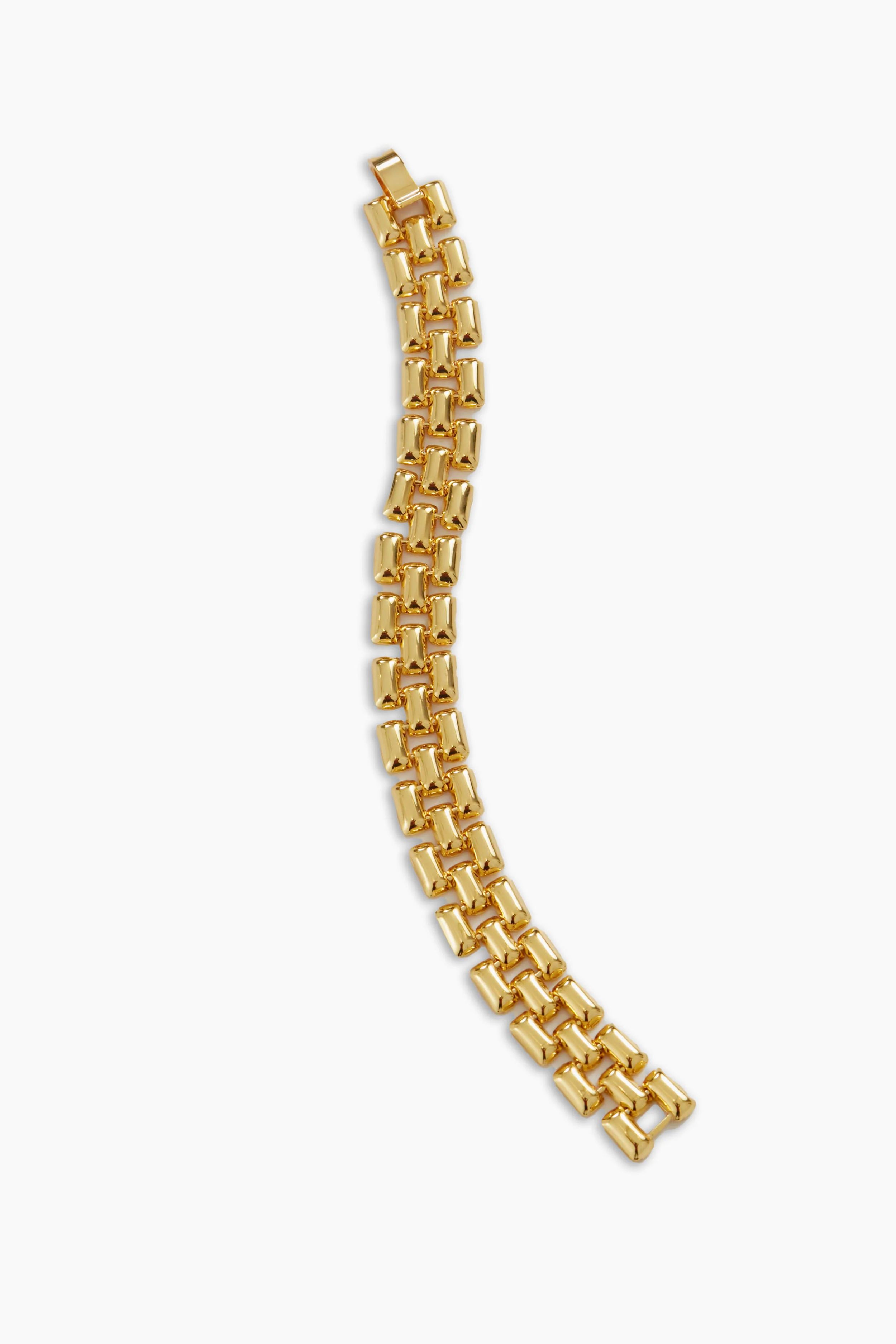 Gold Flat Chain Bracelet | Tuckernuck (US)