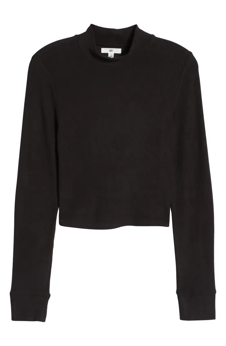 Easy Rib Mock Neck Top | Nordstrom