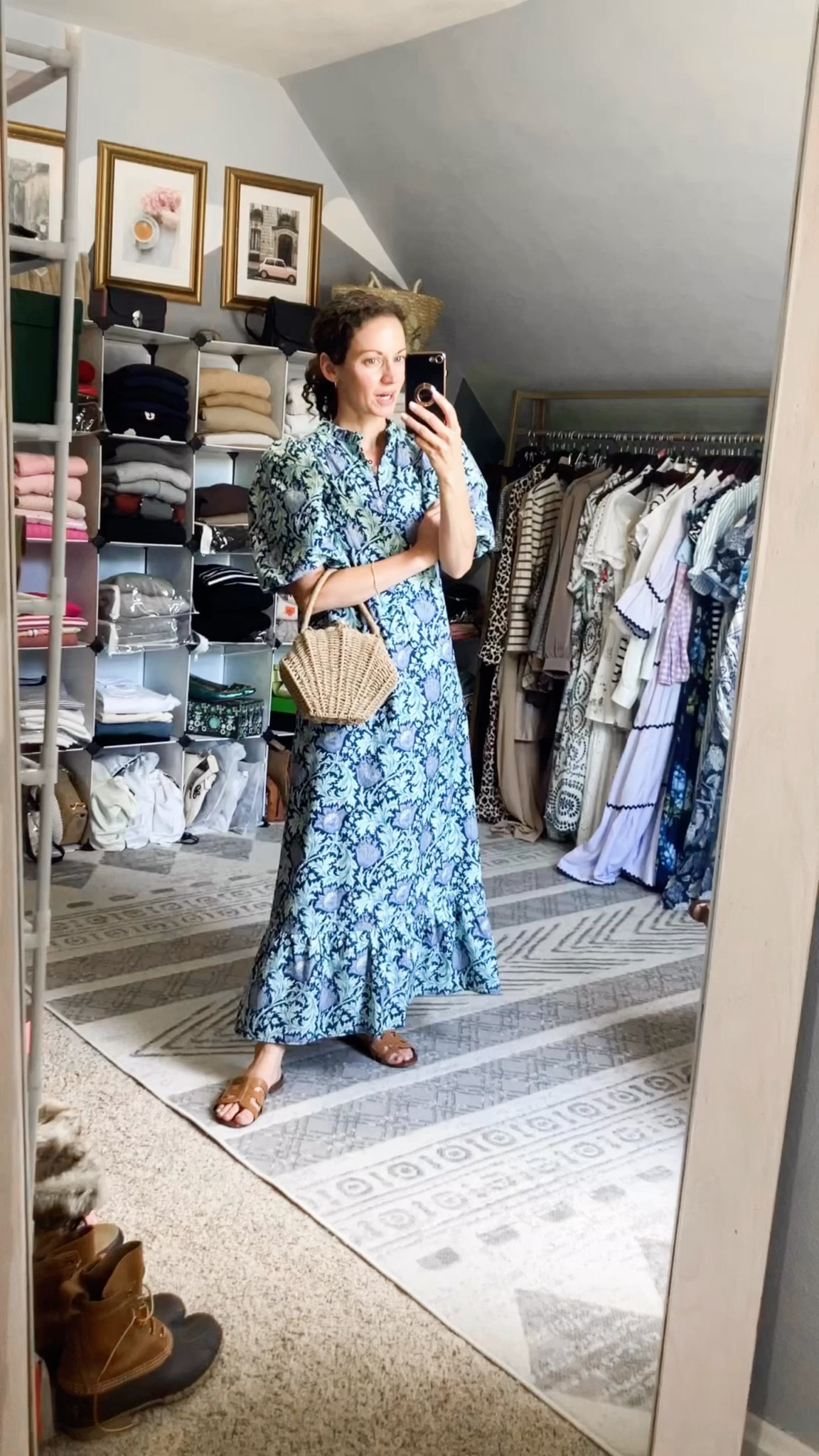 A flora cotton dress for a warm summer day!
Dress is old from Tuckernuck, linking similar. 
Gold hoops are old, linking similar. 
Gold bracelet is from a local boutique, linking similar. 
Seashell bag from Chicwish. 
Brown leather sandals are from Sam Edelman. 
Petite outfit. Summer dress. Modest outfit. Vacation outfit  

#LTKdayinmylife #LTKootd #LTKmomlife
