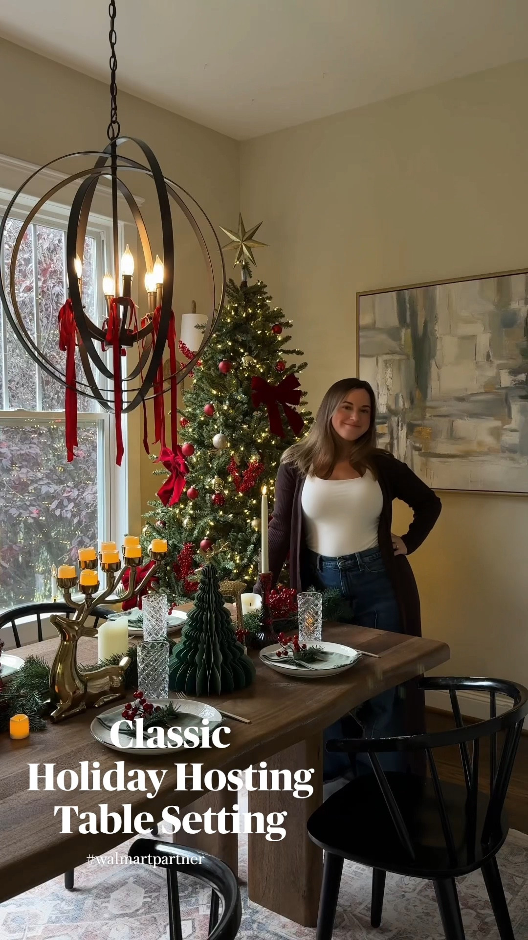 Hostess with the mostest! Created the most stunning + affordable Christmas tablescape from Walmart! 

#LTKSeasonal #LTKHome #LTKHoliday