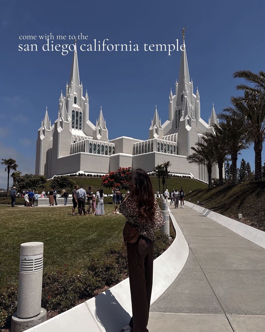 Not too long ago the LDS temple in La Jolla, California opened its doors to the public after years of renovation. So naturally I had to go see it for myself ☺️

Unfortunately they didn’t allow any photos inside but the exteriors are definitely one of a kind.

📍 7474 Charmant Dr, San Diego, CA 92122

Linking this outfit below 👇🏻

#LTKdayinmylife #LTKootd #LTKTravel