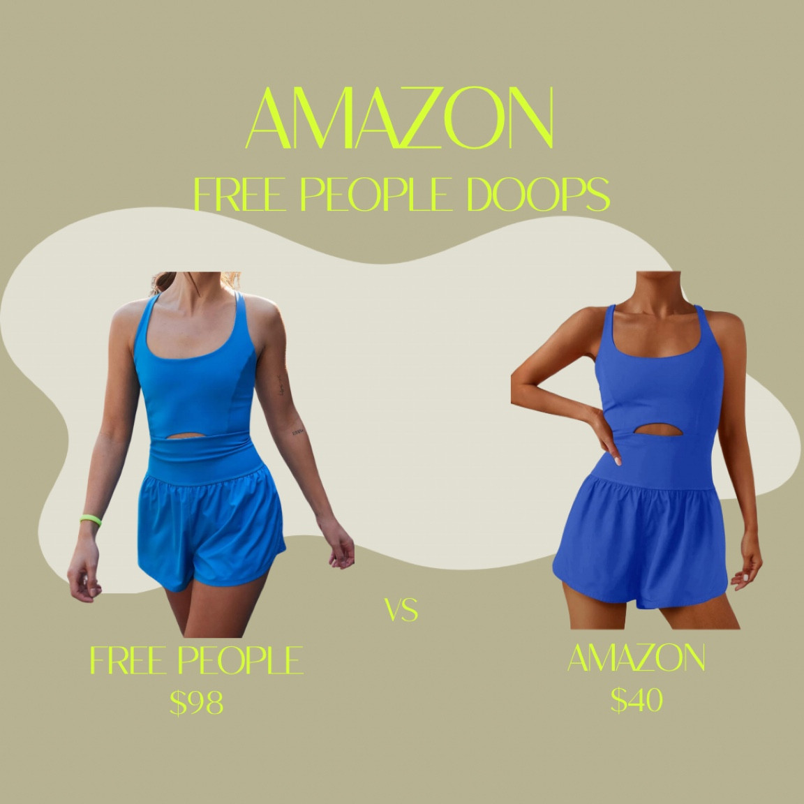 Free people doop! Half the price of the original!

#LTKFitness #LTKActive #LTKFindsUnder50