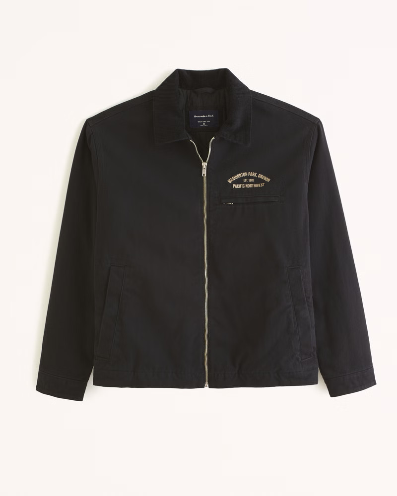 Workwear Lined Jacket | Abercrombie & Fitch (UK)