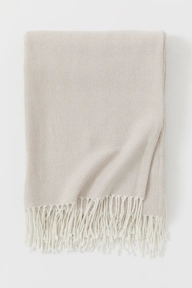 Jacquard-weave Throw | H&M (US + CA)