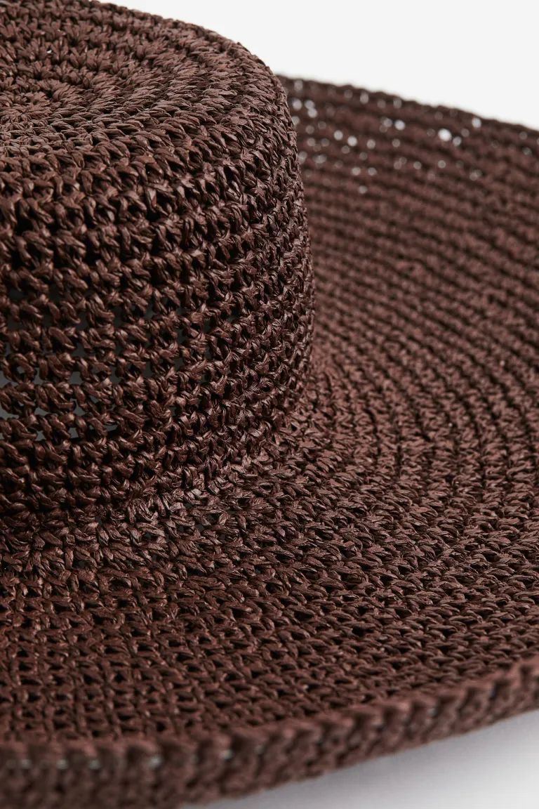 Wide Brim Straw Hat | H&M (US + CA)