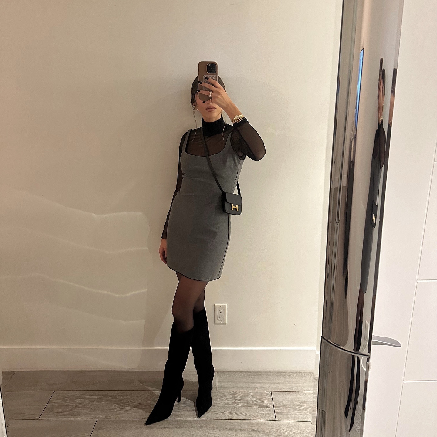 Layering up in Miami ✨✨✨ 

#ootn #fashion #constanceslim #hermes #outfitinspo #style #stylist #winterfashion #audreymstyling