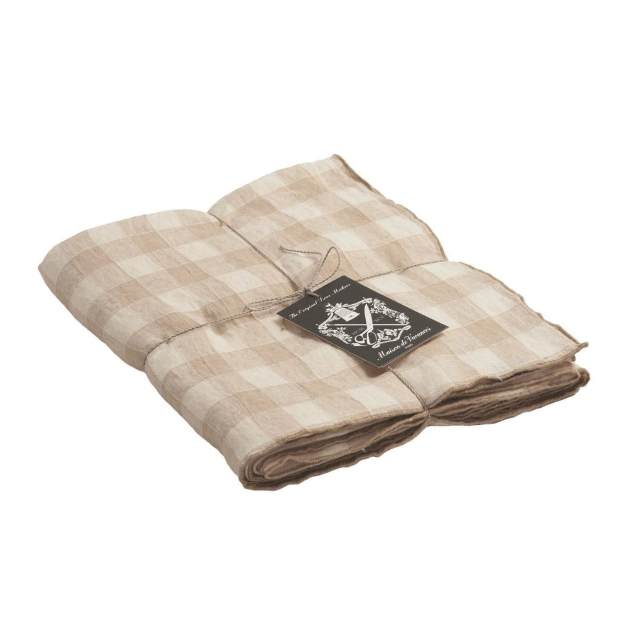 Simone French Gingham Tablecloth | Foundation Goods