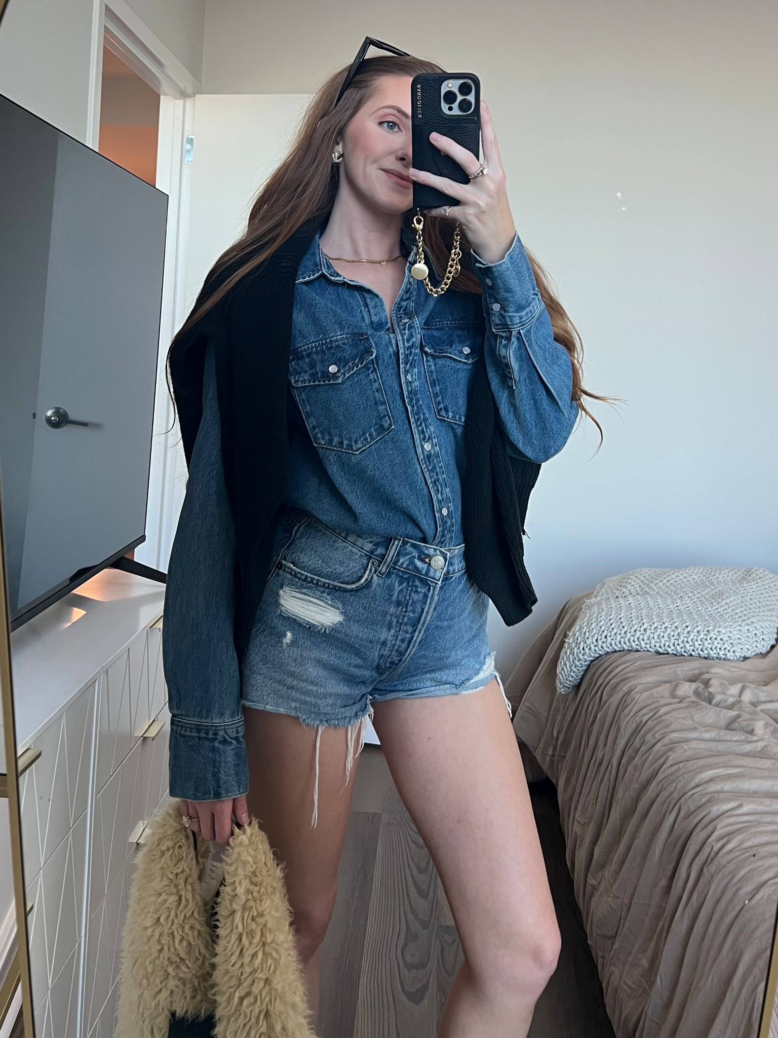 All denim outfit for girls night in NYC 👖

#LTKSeasonal #LTKStyleTip