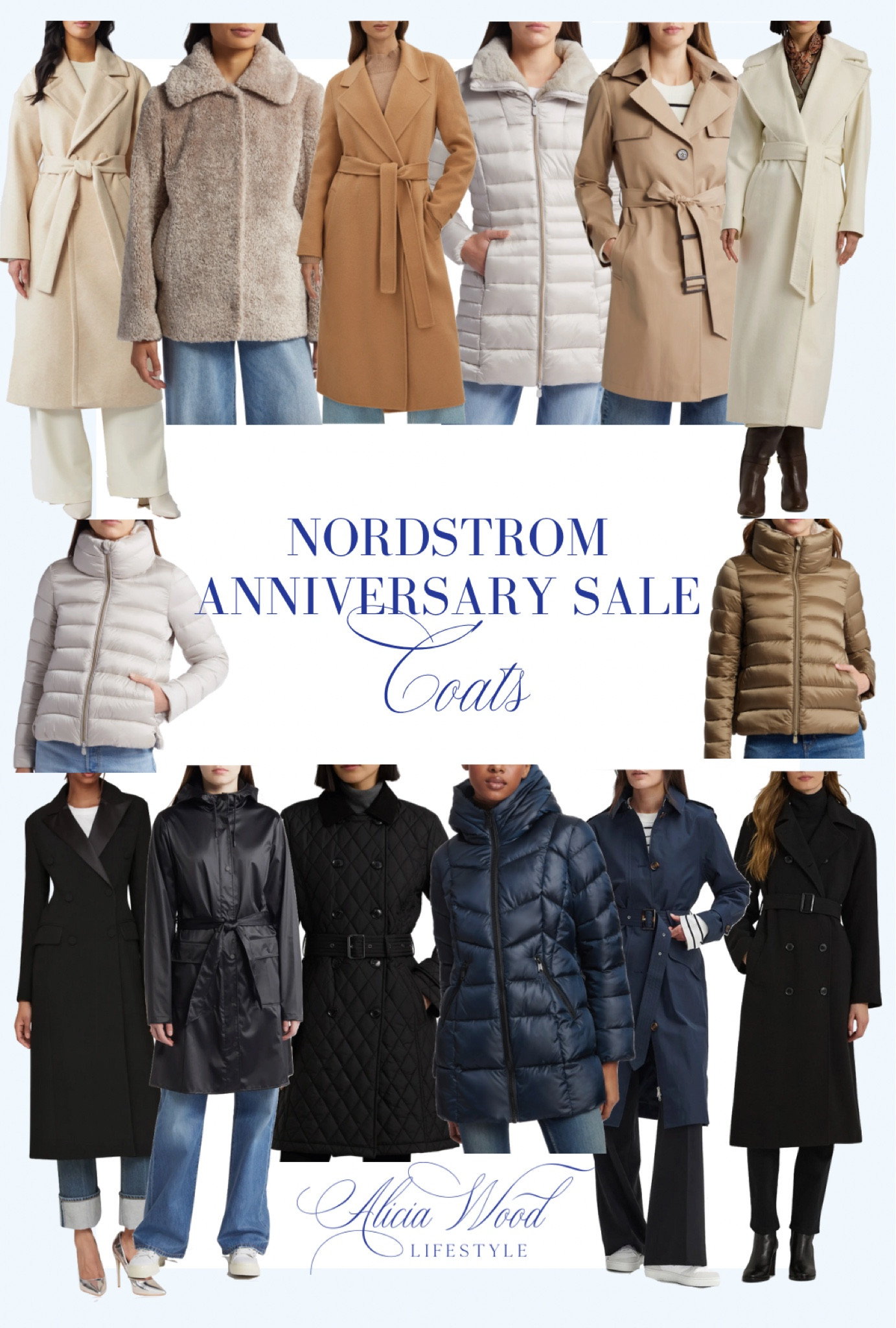 NORDSTROM ANNIVERSARY SALE 
COATS 

Belted long wool coat
Ralph Lauren belted long coat
Metallic hooded quilted coat
Save the duck water resistant puffer
Ralph Lauren crepe coat 
Waterproof trench coat 
Ralph Lauren quilted trench
Teddy coat 
Hourglass tailored coat 
Rains curve waterproof belted shirt trench 
Double breasted long coat 

#LTKxNSale #LTKOver40 #LTKSummerSales
