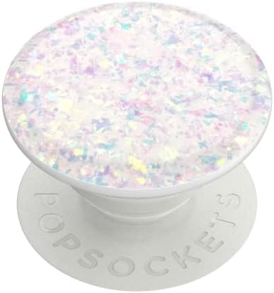 PopSockets PopGrip: Phone Grip and Phone Stand, Collapsible, Swappable Top, Iridescent Confetti W... | Amazon (US)