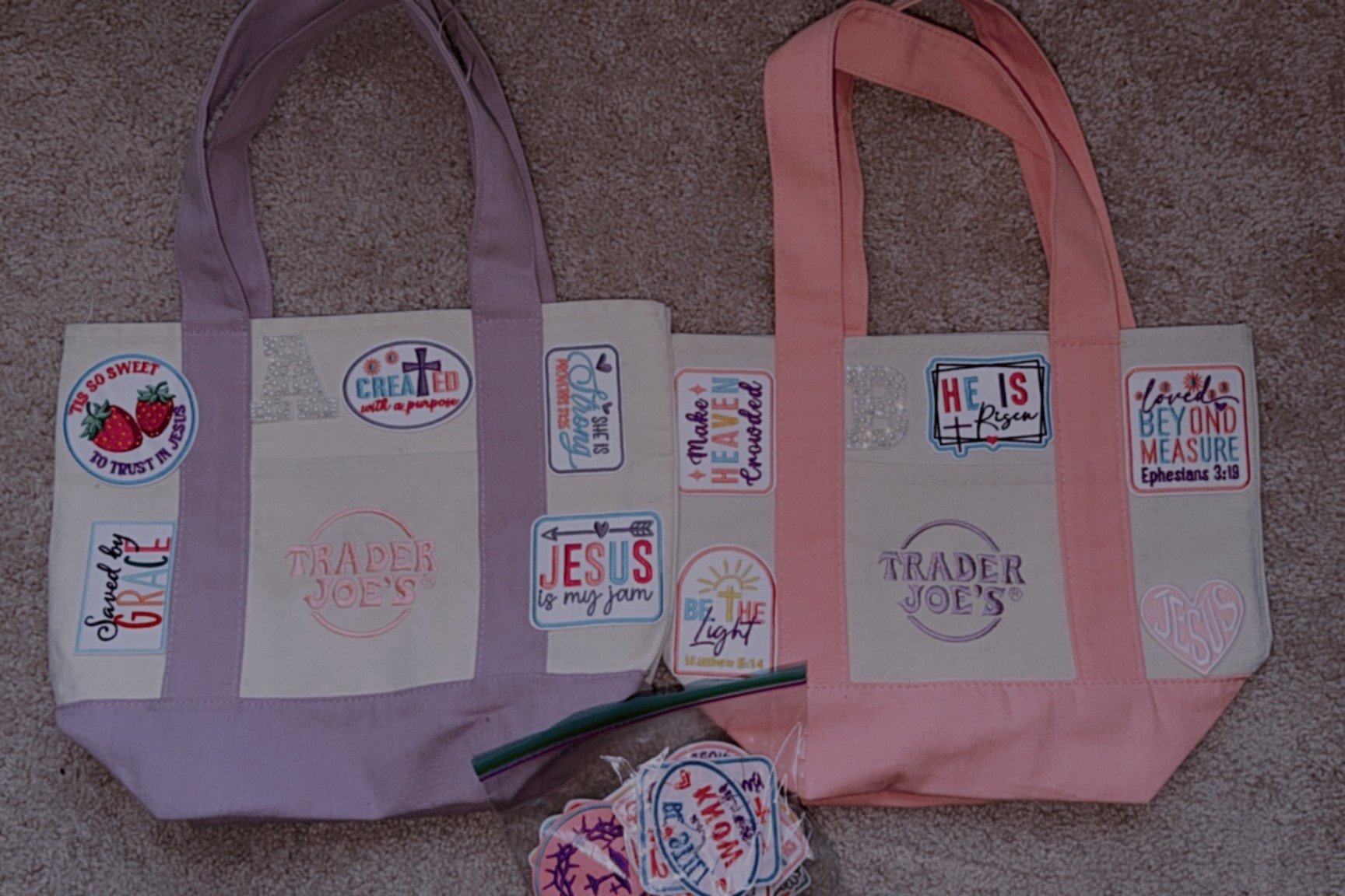 Bible bag patches 💕✝️