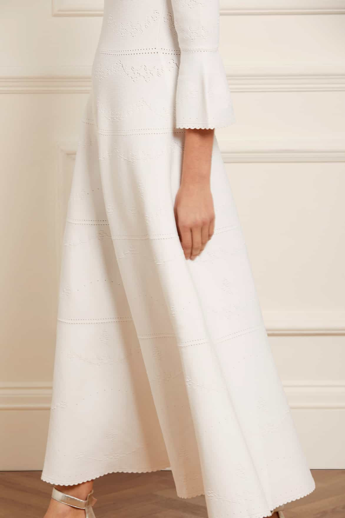 Pretty Pointelle Knit Gown | Needle & Thread