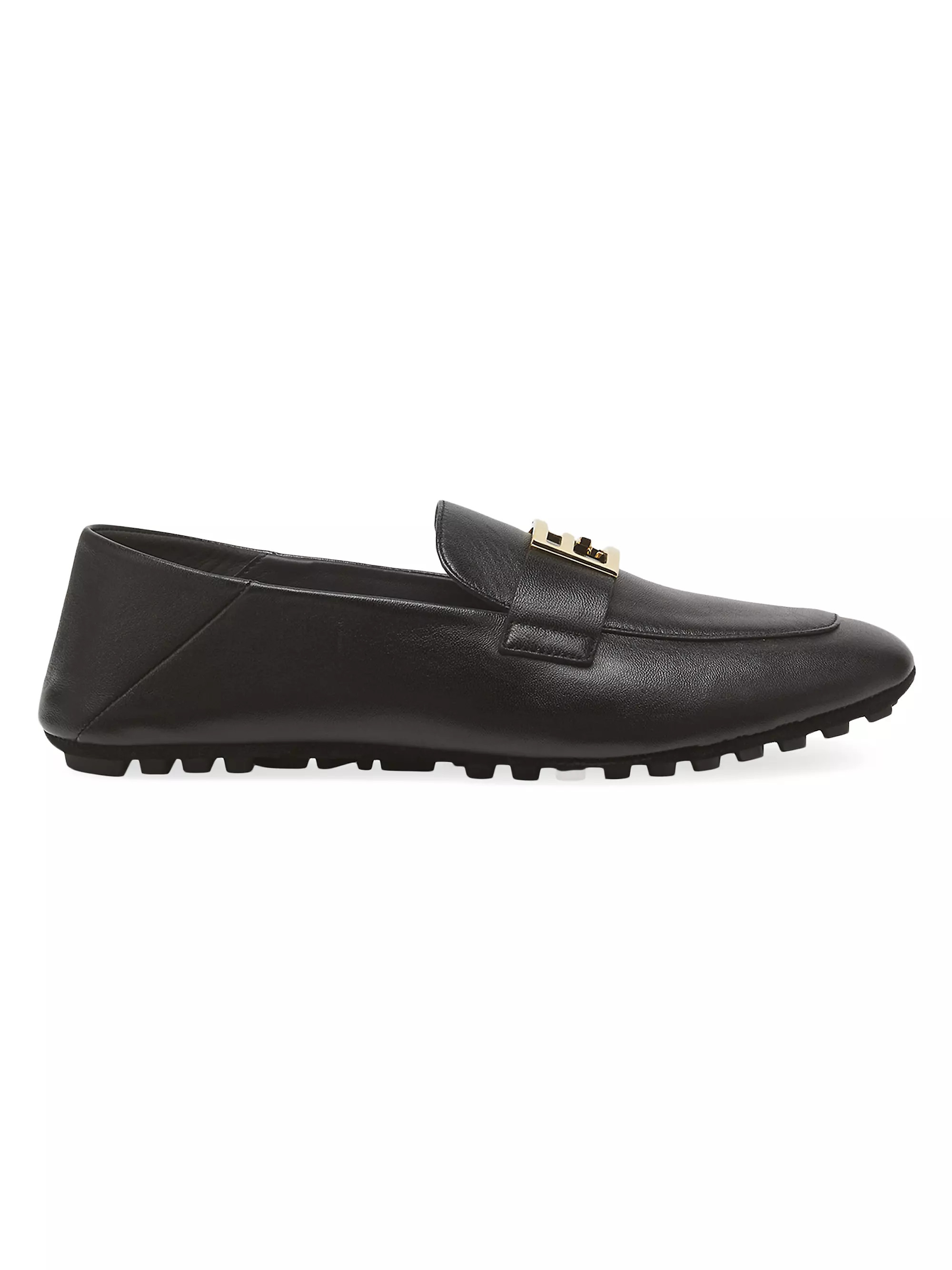 Driver-Sole Leather Loafers | Saks Fifth Avenue