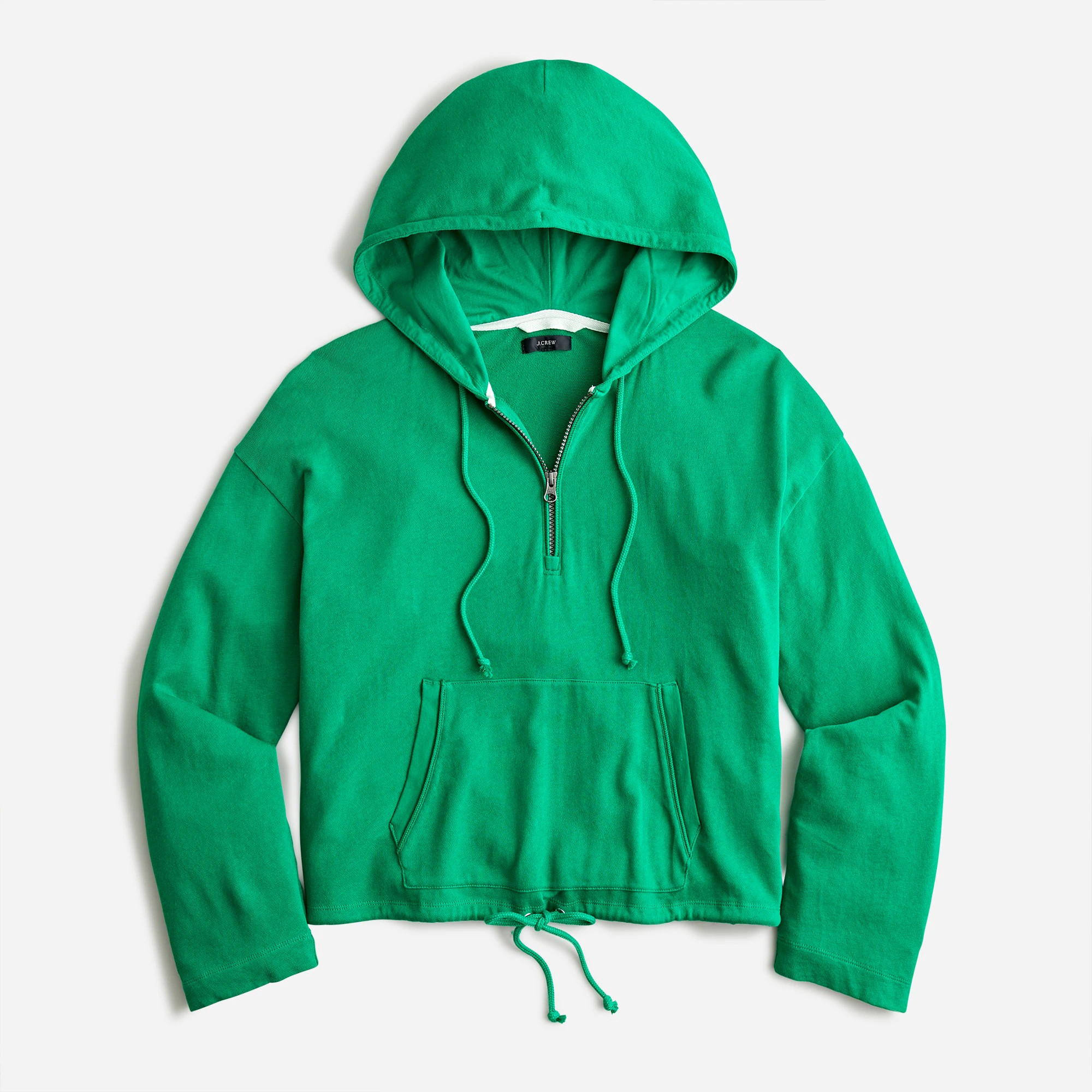 Magic Rinse™ cropped drawstring hoodie | J. Crew US