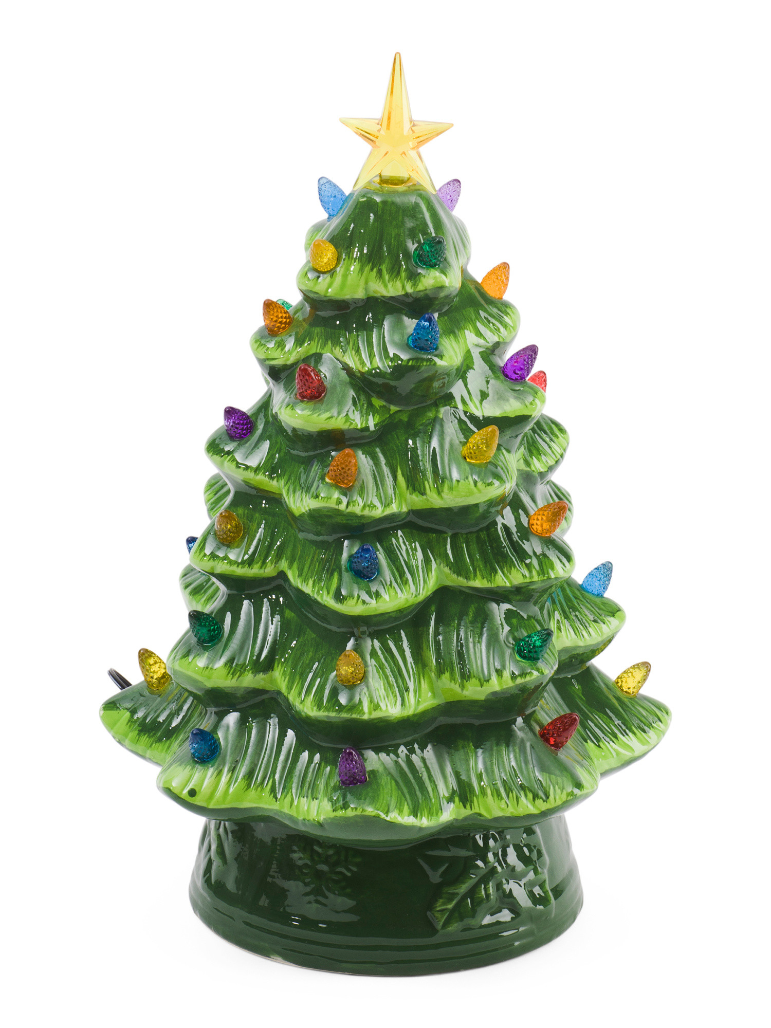 12in Led Classic Ceramic Tree | TJ Maxx