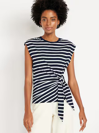 EveryWear Side-Tie Top | Old Navy (US)