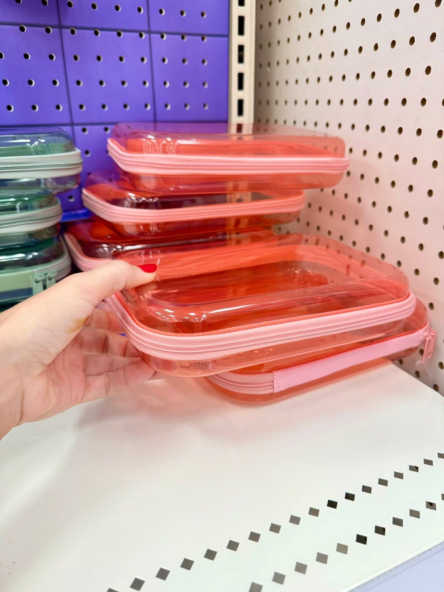 NEW! The viral $3 hard shell pencil cases now come in a variety of colors 😍😱 they also come in larger sizes for $4! Perfect for back to school or honestly a mom who wants better storage and organization 🤞
-
#target #targetmom #targetfinds #backtoschool #backtoschoolfinds #momfind #momhacks 

 #LTKmomlife #LTKBaby #LTKKids