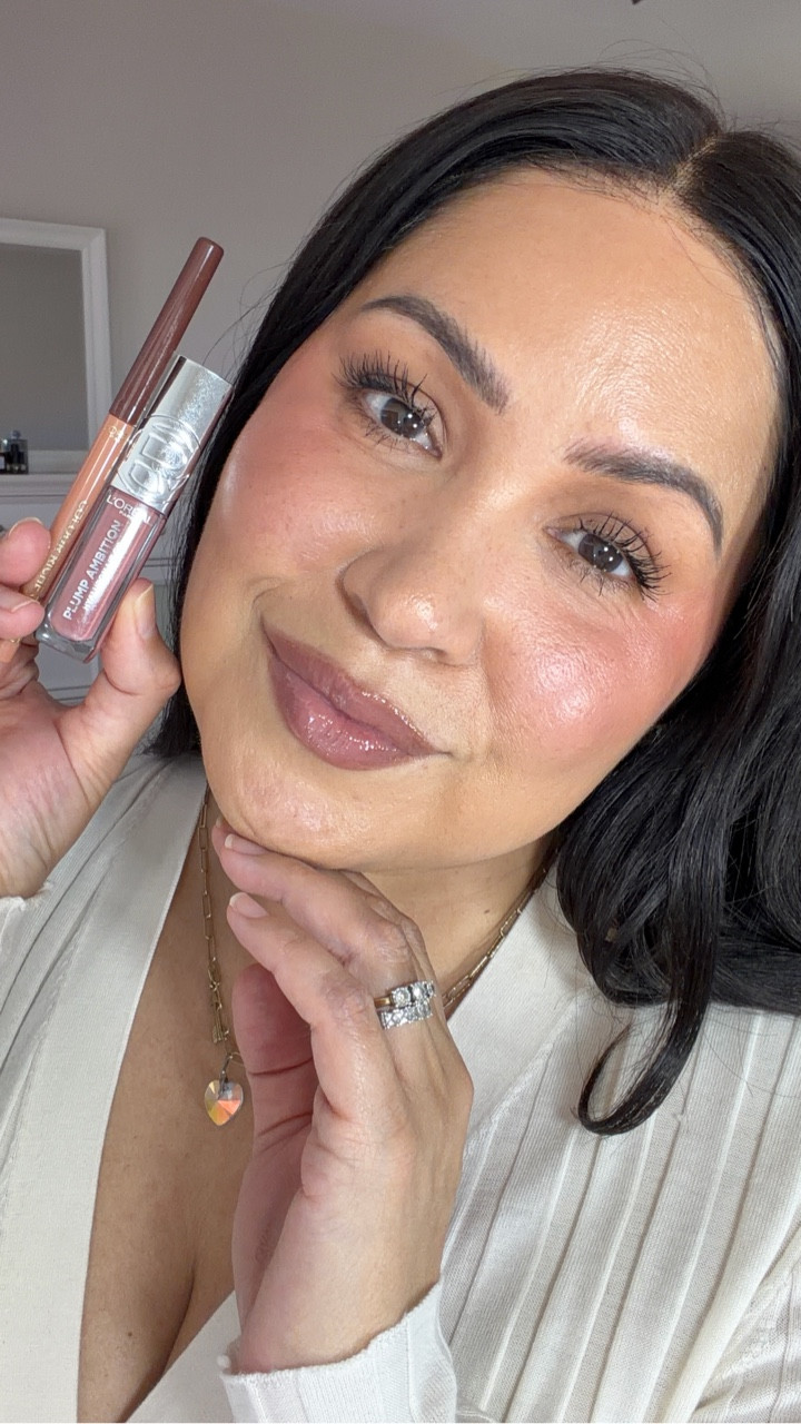 Over 40 drugstore lip combo. @lorealparis Colour Riche in Worth It Intense and Plump Ambition Hyaluron Lip Oil in 601 Worth It

#matureskinmakeup #matureskin #lipcombos #over40beauty #over50women 

You can always find my recommendations linked in my bio/LTK

#LTKgrwm #LTKOver40 #LTKBeauty