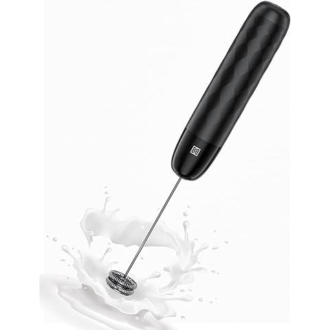 Bonsenkitchen Powerful Milk Frother for Coffee, Fast Handheld Drink Mixer with Stainless Steel Wh... | Amazon (US)