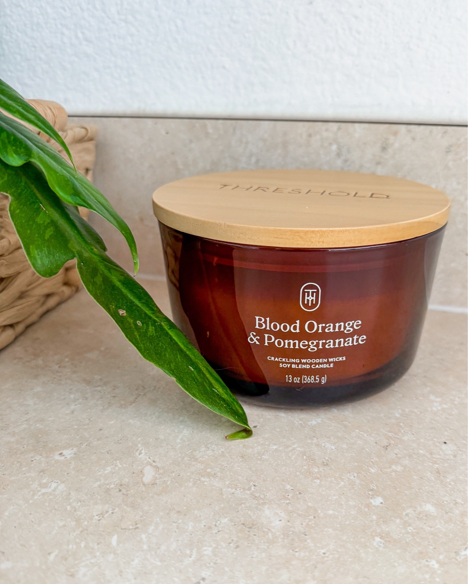 Threshold Blood Orange and Pomegranate 3 wood wick candle

#LTKmorningroutine #LTKHome